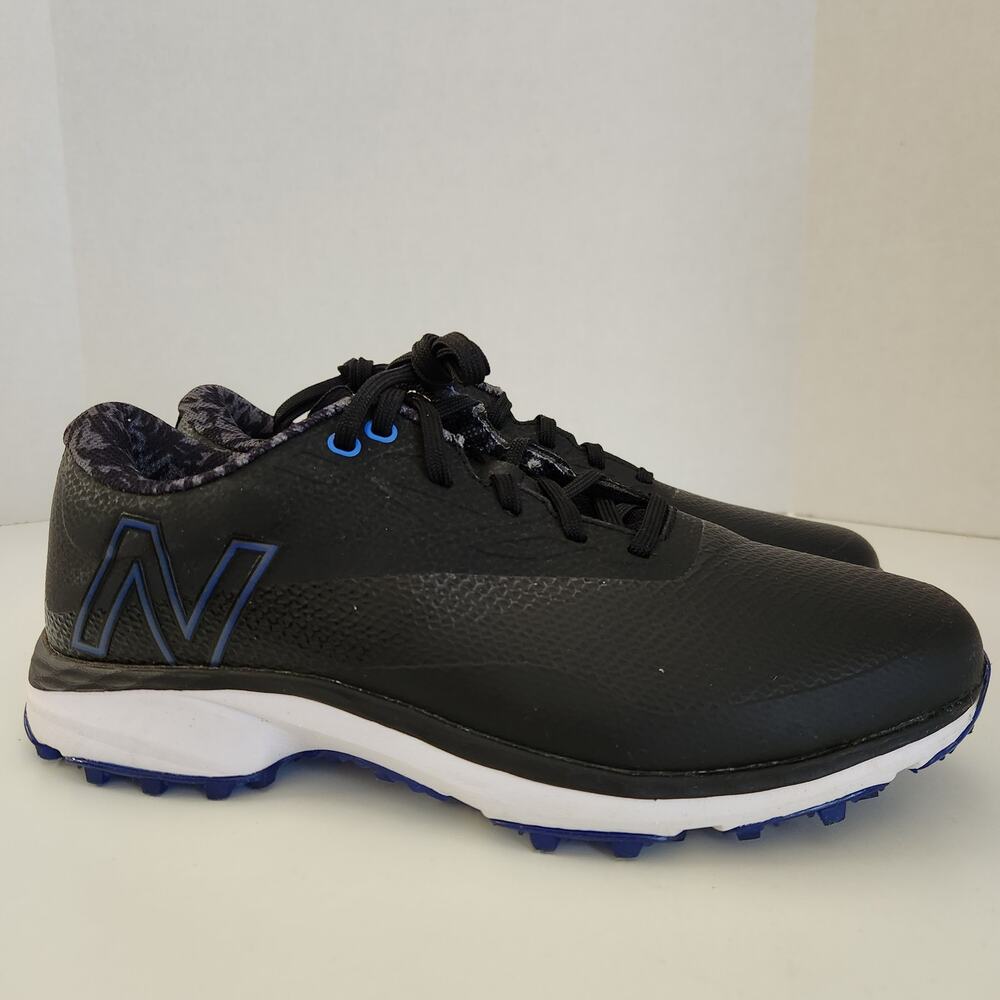 New Balance Men's Fresh Foam X Defender SL Spikeless Golf Shoes, Black, 10 - Picture 2 of 8
